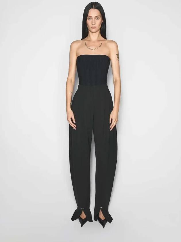 머글러 보닝 포인트 스트랩리스 탑 25P2TO07971133OTTOMAN_1999BLACK