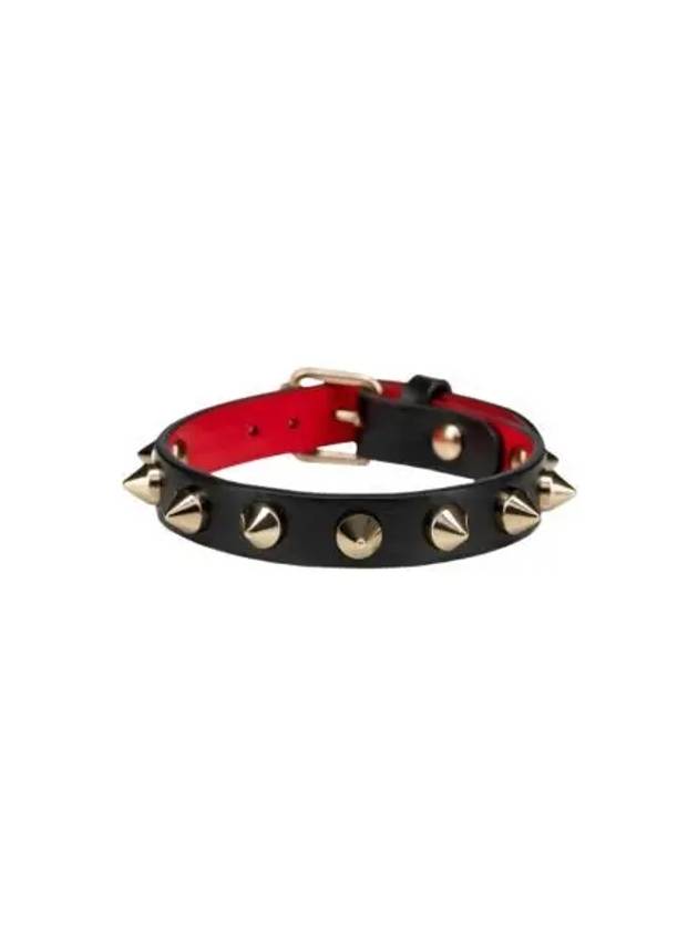 크리스찬 루부탱 루비링크 브레이슬릿 블랙 Christian Louboutin Loubilink Bracelet Black