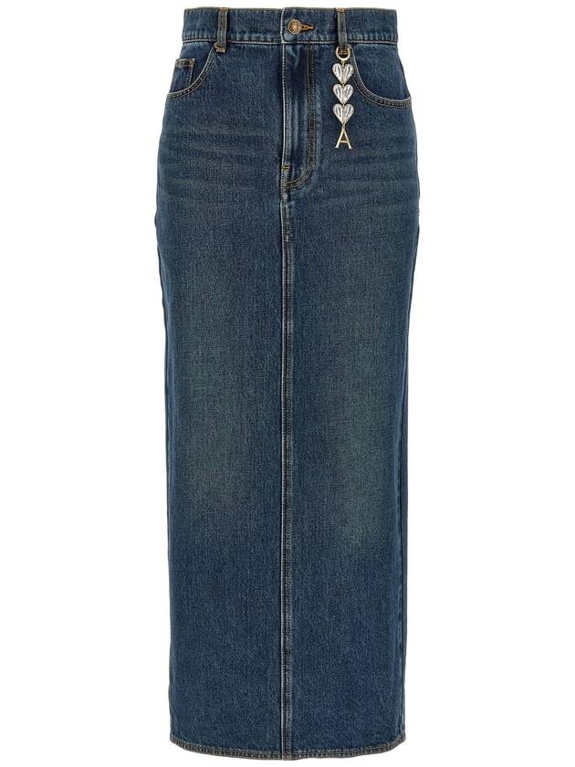 Area - Zip Slit Midi Skirts