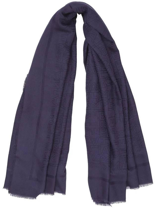 Elisabetta Franchi 자카드 로고 레터링 스퀘어 스카프 SC02F46E2_B75