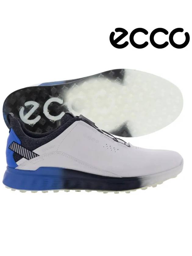 에코 골프화 에스쓰리 보아 남성용 그레이 S-Three BOA Golf Shoes