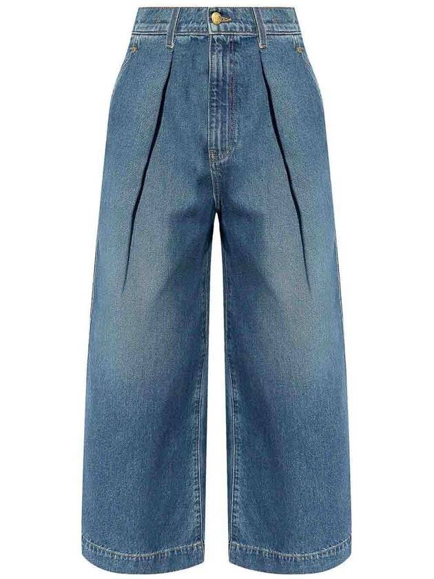 Ulla Johnson Crop denim trousers