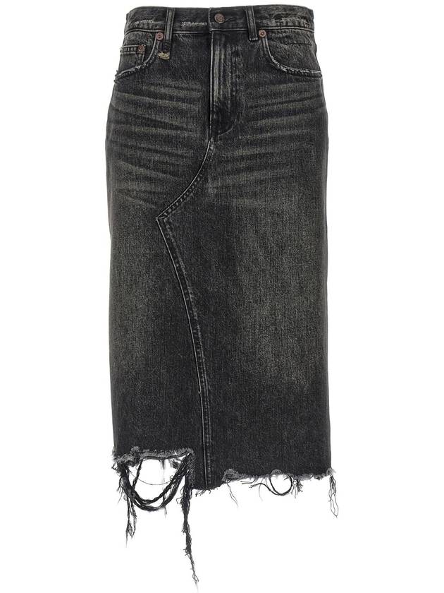 R13 R13WD100D239DARVINBLACK & 39 제시& 39 스커트