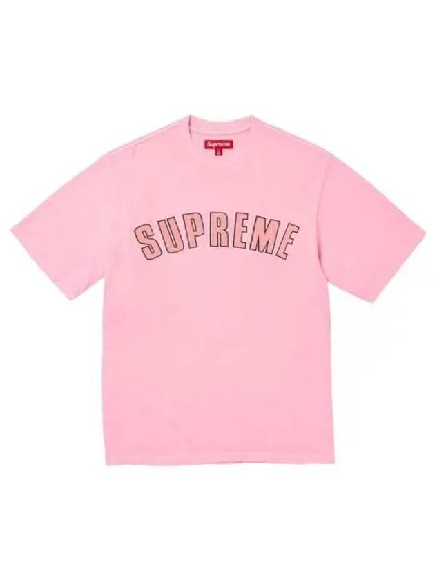 슈프림 크랙 아크 숏슬리브 탑 핑크 24SS Supreme Cracked Arc S S Top Pink 24SS