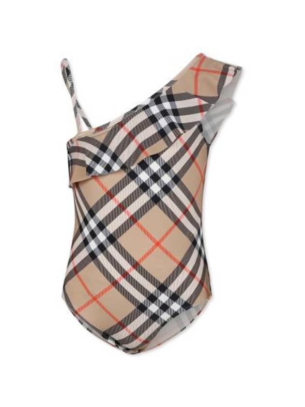 25SS 키즈 버버리 원피스 수영복 8100075 B9368 BEIGE