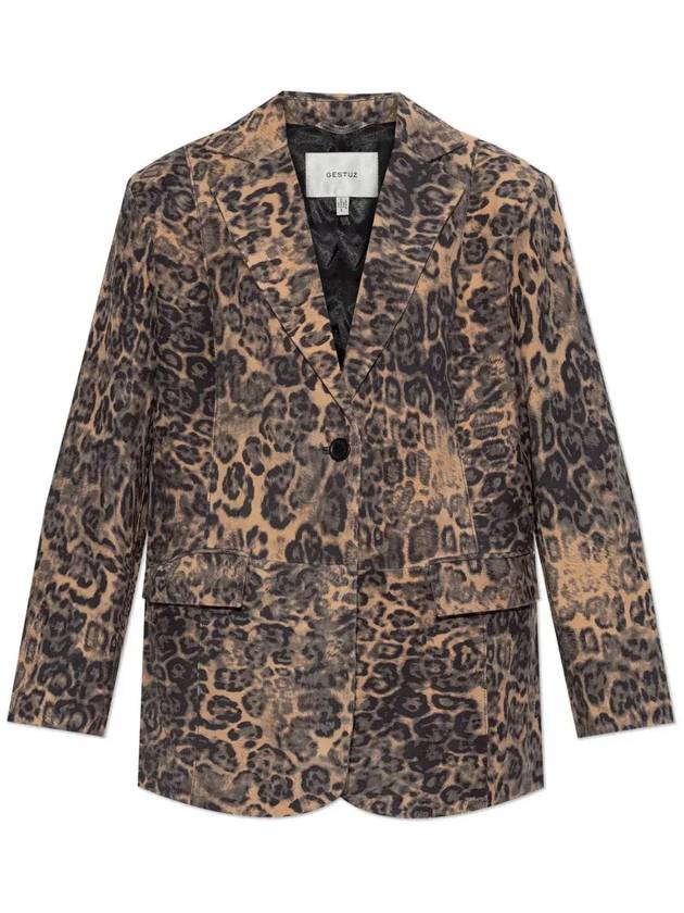 게스투즈 지젤린 블레이저 109099380_LEOPARTPRINTLEATHER