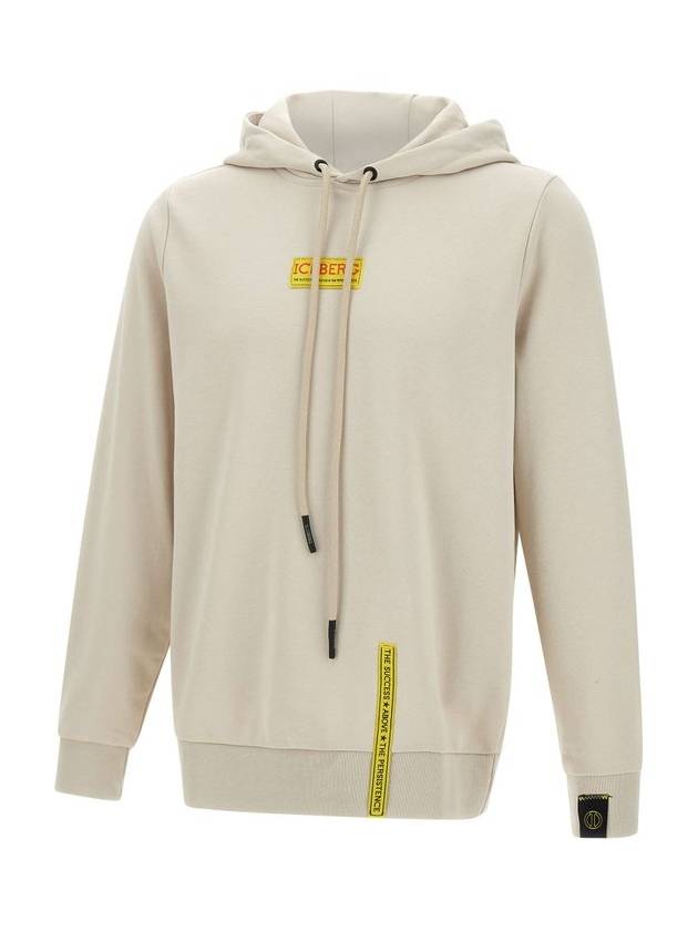 아이스버그 로고 후드 티셔츠