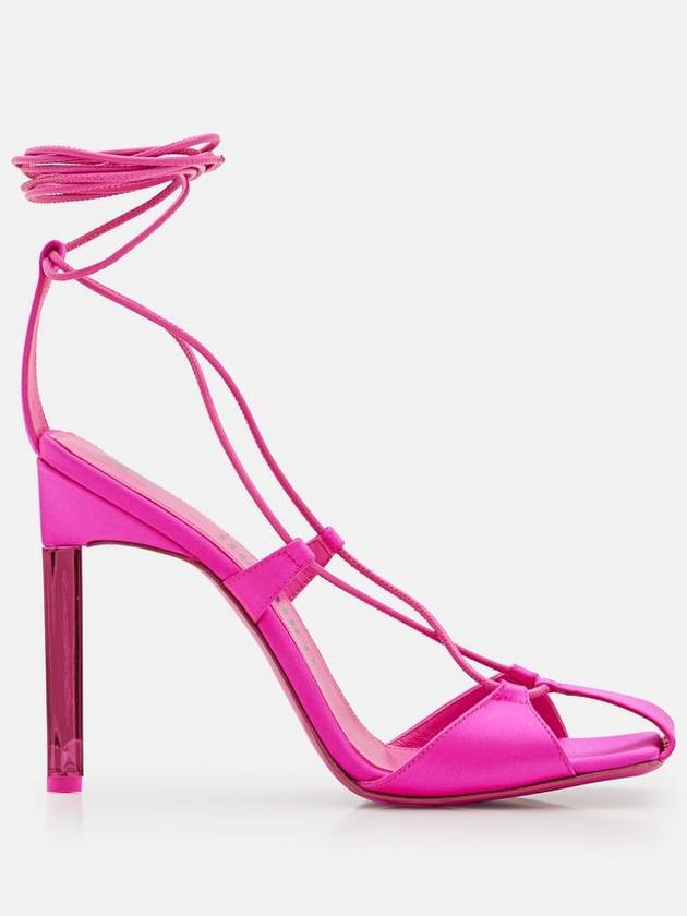 The Attico 105mm Adele Ankle Strap Sandals