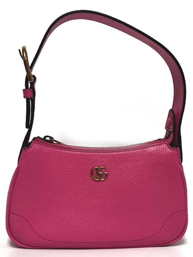 GUCCI 구찌 가죽 아프로디테 GG 숄더백 미니 핑크 739076 AAA9F 5815