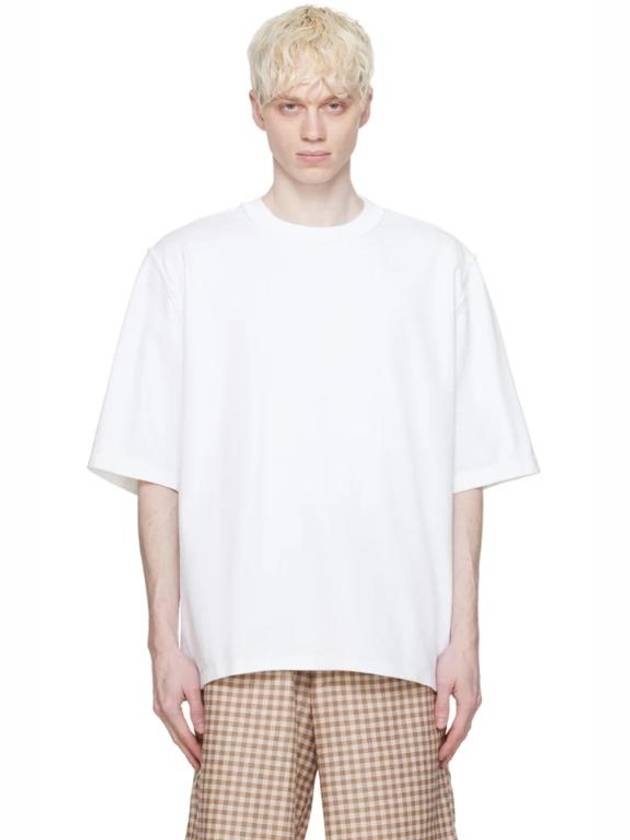 White Big T Shirt 241109M213000