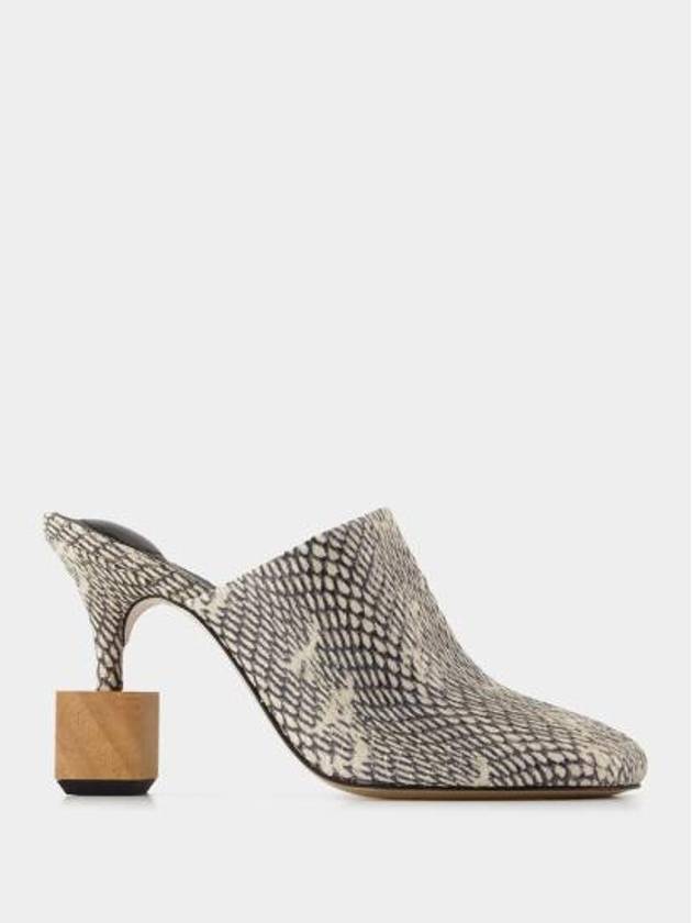 25SS 자크뮈스 힐 펌프스 251FO161 3233 150 BEIGE printed