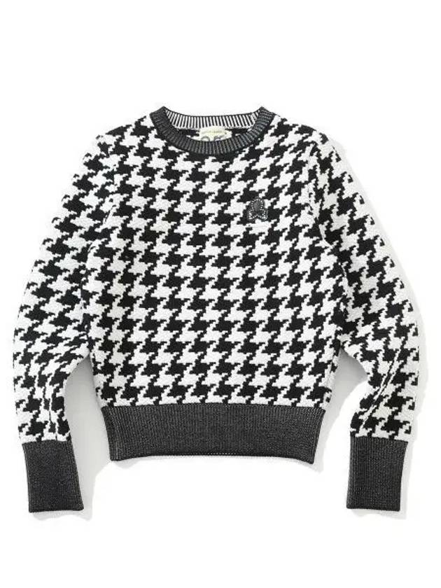 I국내배송I 마크앤로나 Ever Dogtooth Shorty Sweater MLW 3C AB04 여성 에버 도그투스 숏티 스웨터 ㅡkr 222503
