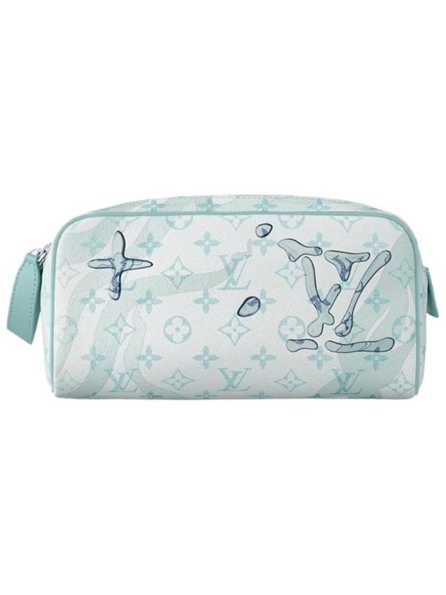 루이비통 도프 키트 토일렛 파우치 모노그램 크리스탈 블루 M82337