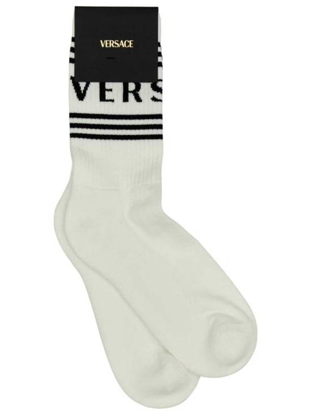 25SS 베르사체 양말 10088351A13107 2W020 White