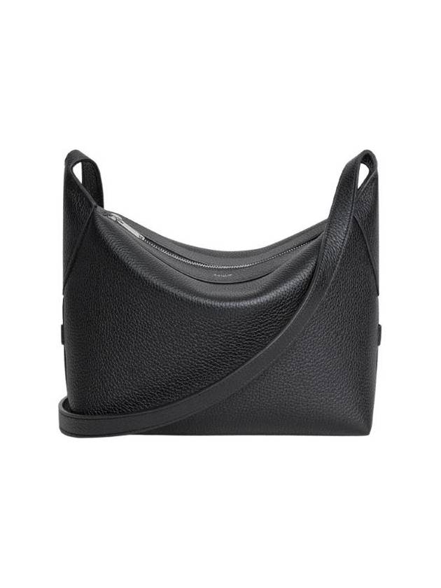 셀린느 해리 그레인드 카프스킨 크로스바디백 블랙 122333GT7 38SI