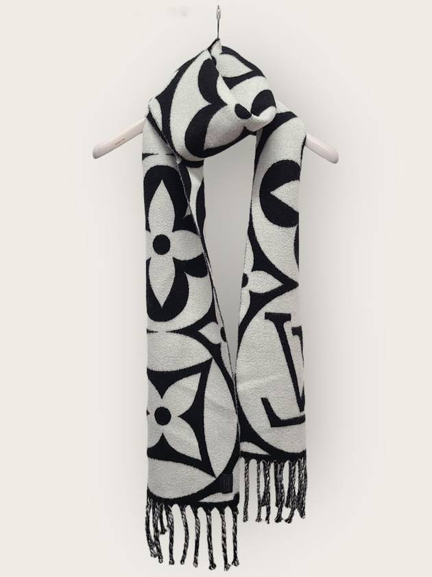 루이비통 메달리언 모노그램 울 머플러