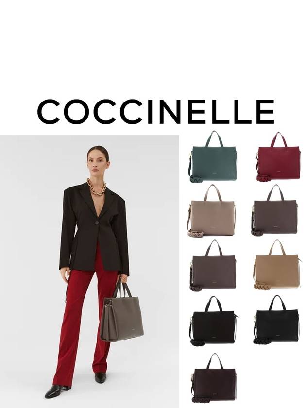 코치넬리 가방 보헴 그레인 가죽 핸드백 E1 N68 18 02 01