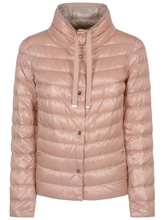 헤르노 퀼팅 하이넥 리버시블 코트