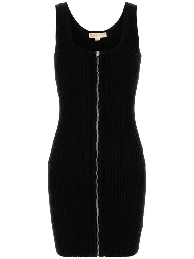 25SS MICHAEL BY 마이클코어스 블랙 stretch viscose blend 드레스 MR582QK33D 블랙