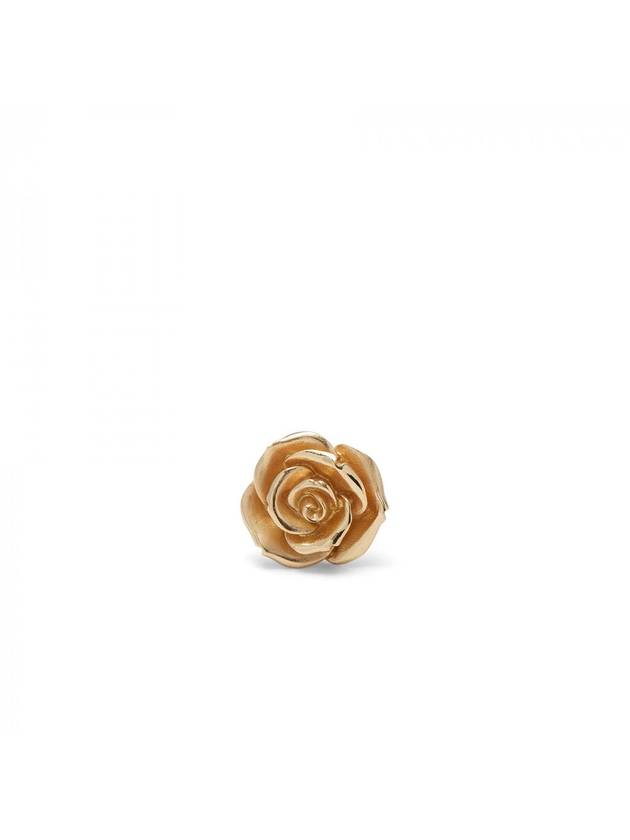 엠마누엘레 비꼬끼 로즈 스터드 싱글 귀걸이 골드