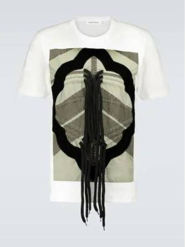 NB04 크레이그 그린 남성 티셔츠 Flower Diamond cotton T shirt