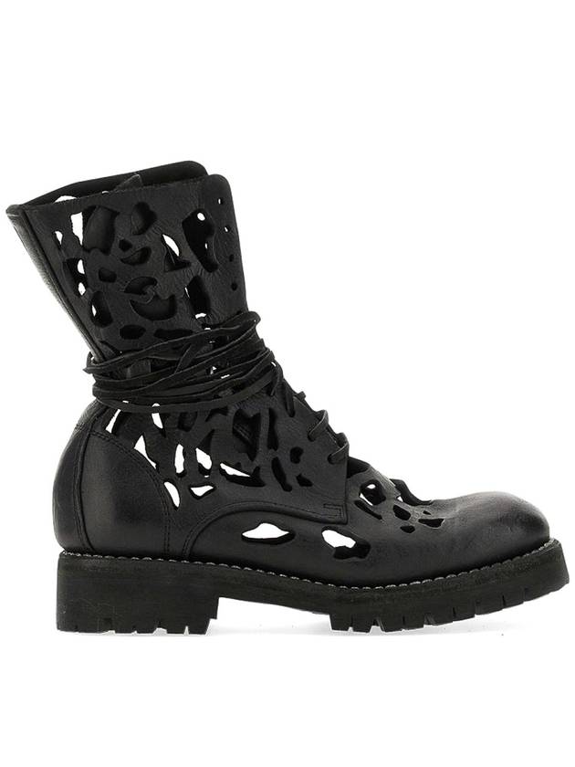 Guidi Ankle Boots With Cut Out Details