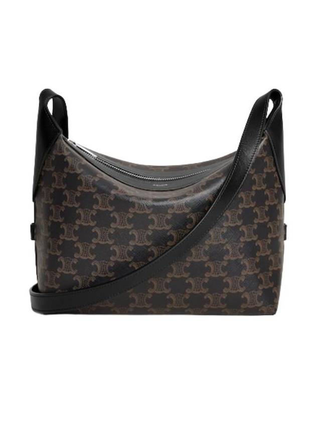 셀린느 해리 크로스바디백 트리옹프 캔버스 카프스킨 블랙 122332GUK 38SI