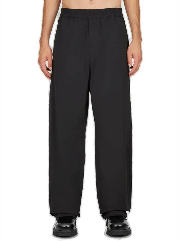 OAMC 스트레이트 레그 탄성 허리띠 트랙 팬츠 23A28OAU47TESBA032_BLACK001