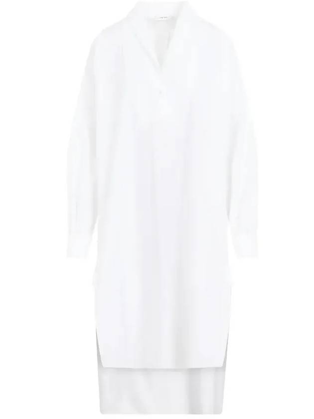 The Row Elinor 긴팔 셔츠 드레스 7797W2517_OFFWHITE