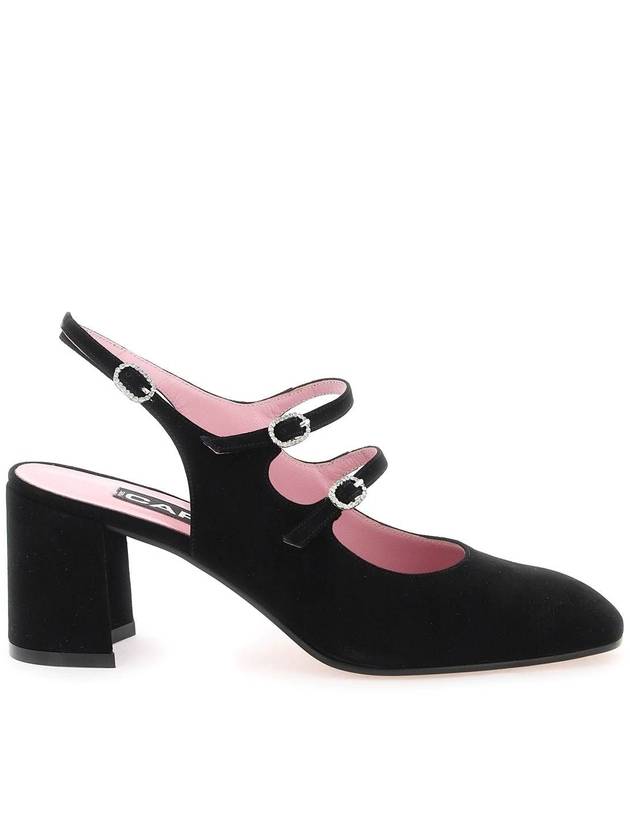 Suede Banana Slingback Mary Jane