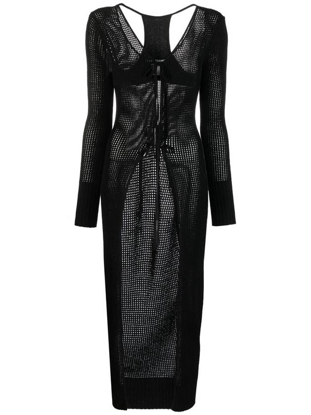 Andreadamo Knit long cardigan