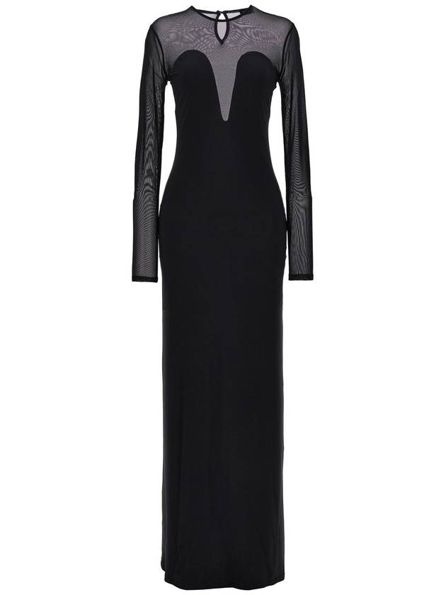 Atlein - Long Stretch Dress Dresses