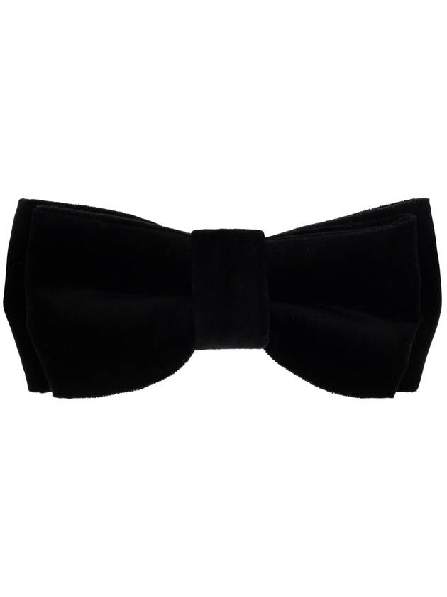 25SS 폴스미스 남성 보타이 Paul Smith Velvet Bow Tie  Men's  Black