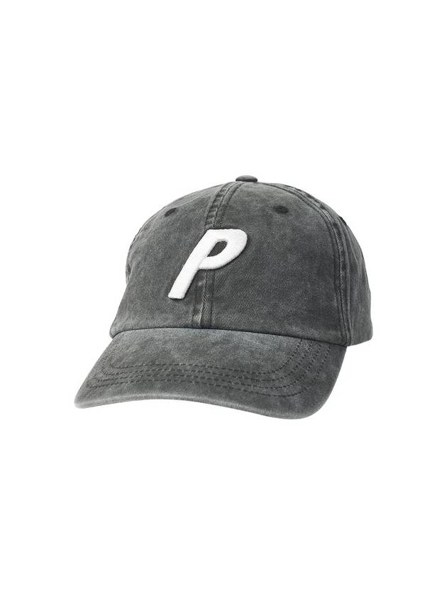 21FW 팔라스 피그먼트 3D P 6-패널 캡 블랙 Palace Pigment 3D P 6-Panel Black