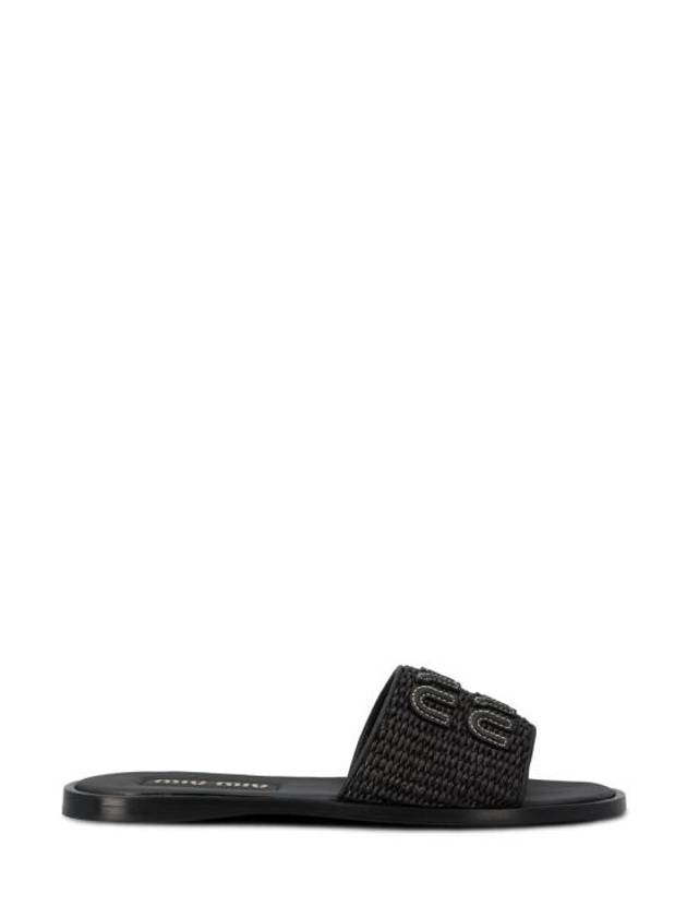 24SS 미우미우 샌들 5XX6443LOMF0002 P24 BLACK