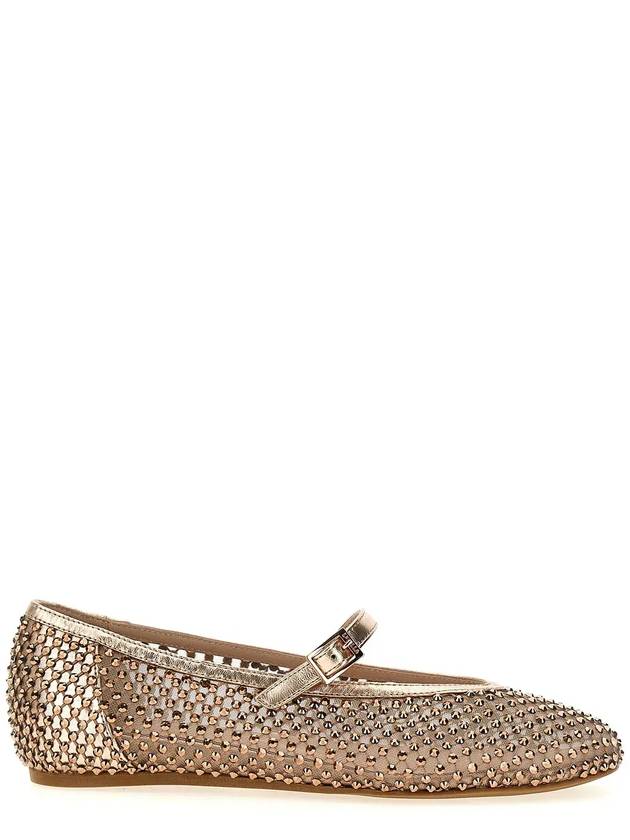 Le Silla Gilda 크리스털 장식 발레 플랫 0189C020MTPPCAZ_908