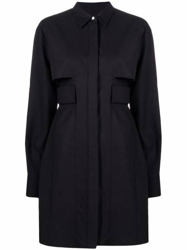 23FW 지방시 미디 원피스 BW215311T5001 BLACK