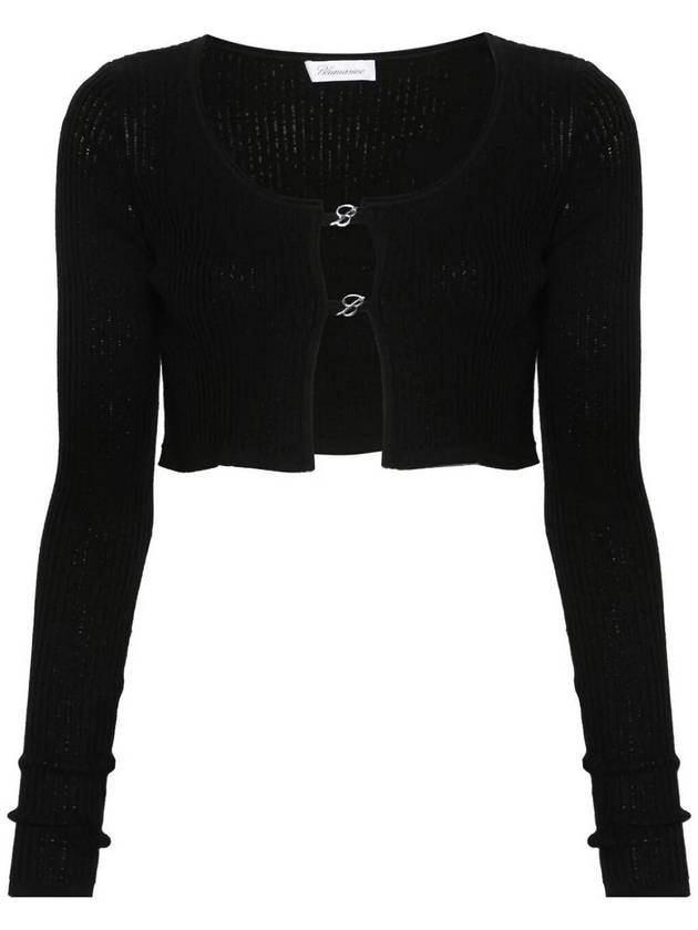 Blumarine Cropped Cardigan