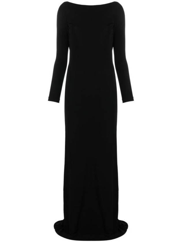 23FW 디스퀘어드2 롱 원피스 S72CV0456 S22679 900 BLACK