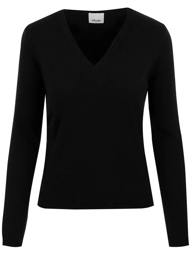 얼루드 V넥 니트 풀오버 22511100_90
