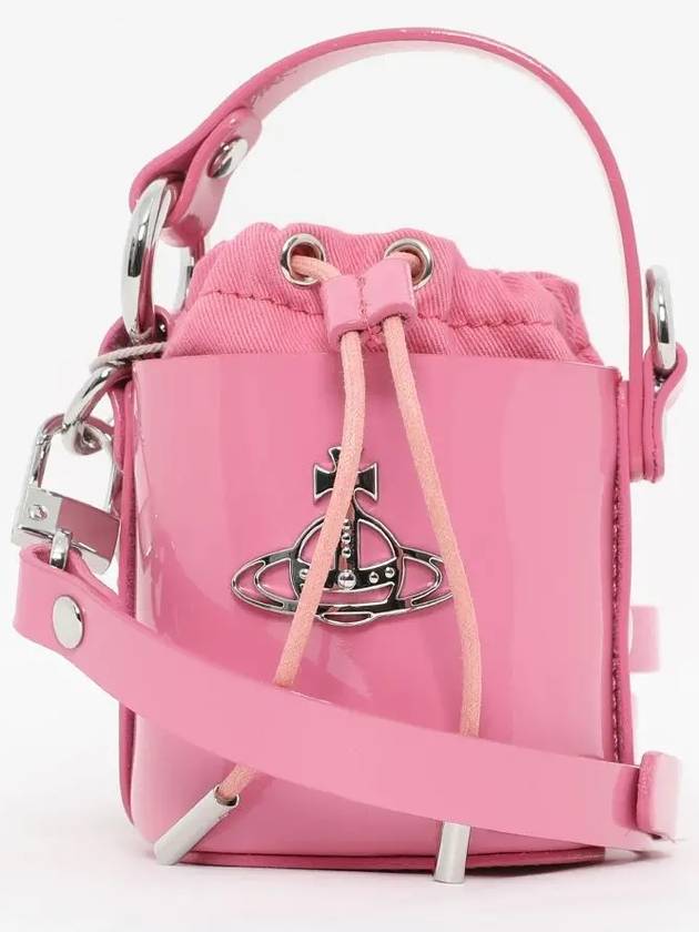 비비안웨스트우드 ORB로고 미니 여성 버킷백 5C010003W L001O G406