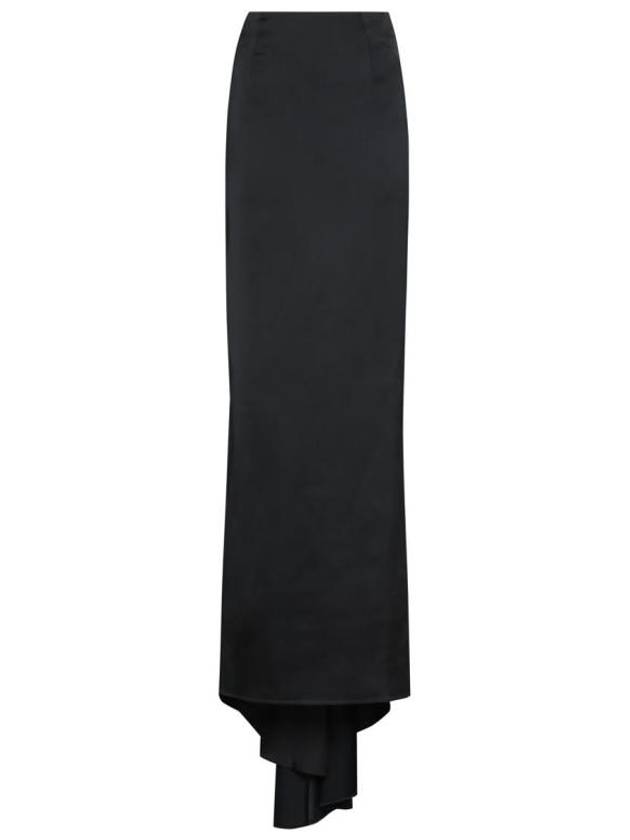 23SS 발렌시아가 숏 스커트 727960TJO44 1000 BLACK