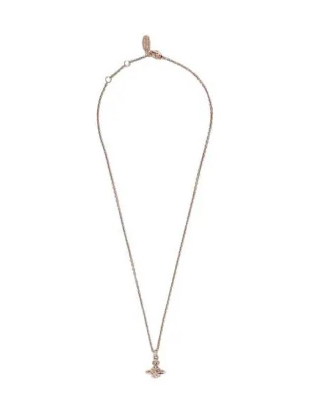 비비안 웨스트우드 스몰 메이페어 펜던트 핑크 골드 Vivienne Westwood Small Mayfair Pendant Pink Gold