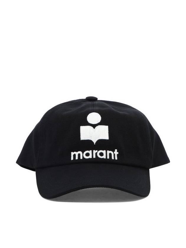 Isabel Marant 로고 자수 베이스볼 캡