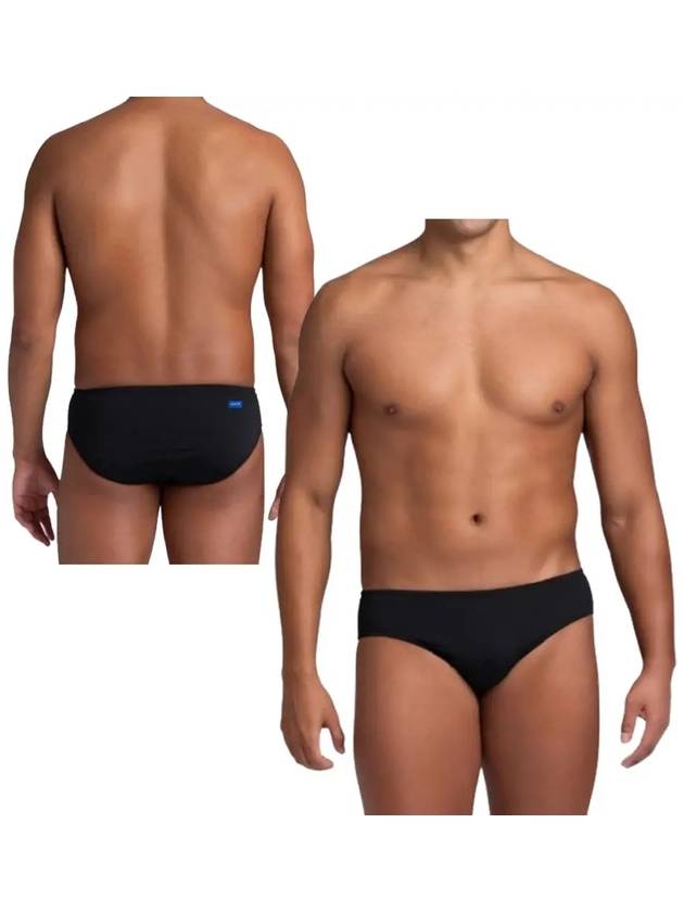 졸린 수영복 솔리드 브롤린 브리프 팬티 바지 블랙