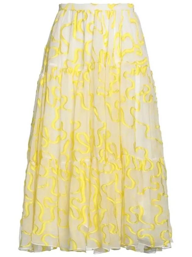 여성 ROCHAS 미디 스커트 30200696AK