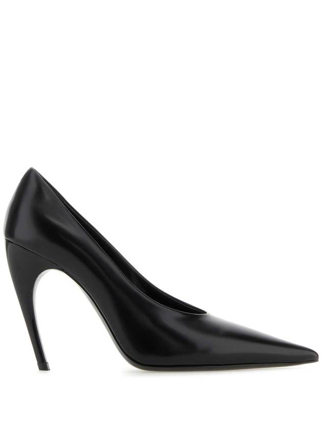 23FW 넨시도자카 블랙 레더 pumps ND23FWSC41060A 블랙