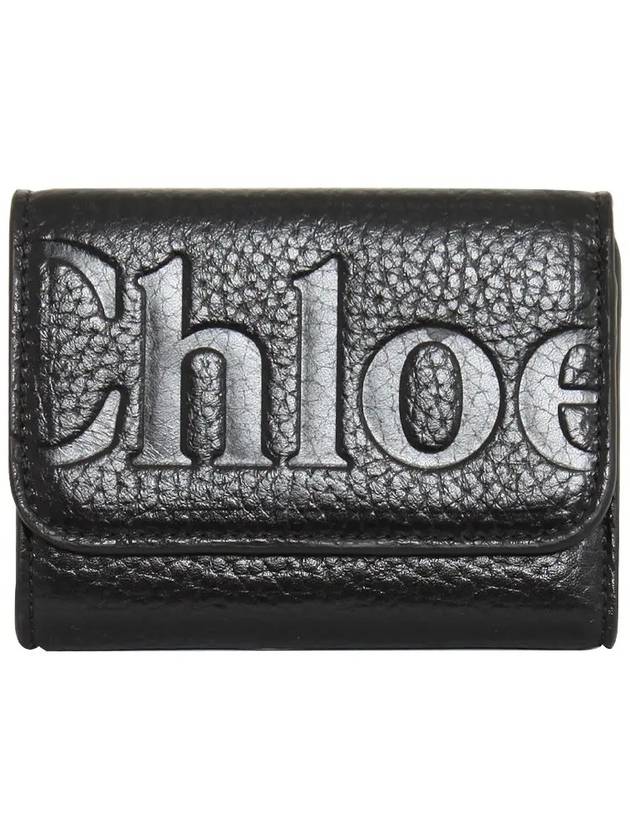 끌로에 25SS 로고 미니 3단 반지갑 CHC24WP451O21 001