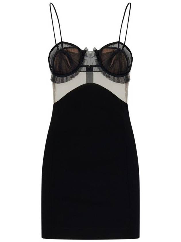 23FW 넨시 도자카 숏 원피스 NDAW23DR152 BLACK