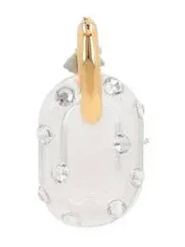 Paco Rabanne XL 링크 장식 귀걸이 24ABB0024MET690_M711